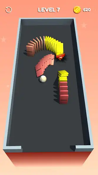 Play Domino Smash Effect Simulator as an online game Domino Smash Effect Simulator with UptoPlay