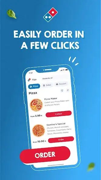 Play Dominos Pizza Latvia as an online game Dominos Pizza Latvia with UptoPlay