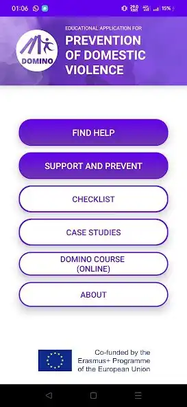 Play DOMINO -stop domestic violence  and enjoy DOMINO -stop domestic violence with UptoPlay