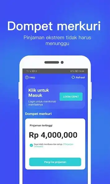 Play Dompet Merkuri Panduan Pinjol as an online game Dompet Merkuri Panduan Pinjol with UptoPlay