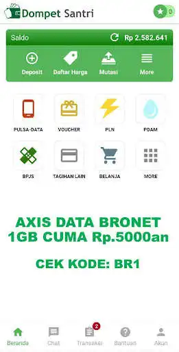Play Dompet Santri: Dompet Digital Para Santri  and enjoy Dompet Santri: Dompet Digital Para Santri with UptoPlay