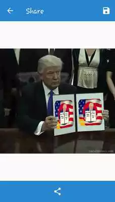 Play Donald Trump Draws Gif Pro