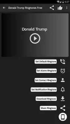 Play Donald Trump Ringtones Funny
