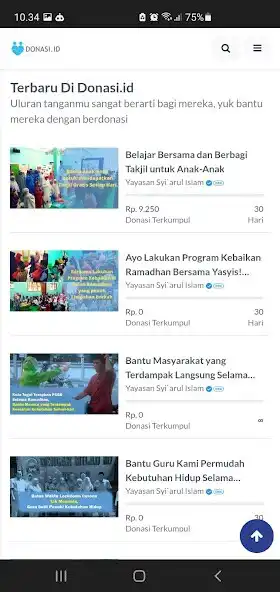 Play DONASI.ID as an online game DONASI.ID with UptoPlay