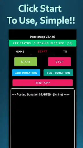 Play DonatorApp 2 as an online game DonatorApp 2 with UptoPlay
