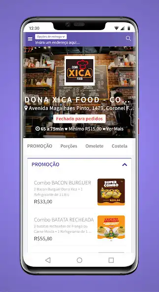 Play Dona Xica Food -Cel.Fabriciano  and enjoy Dona Xica Food -Cel.Fabriciano with UptoPlay
