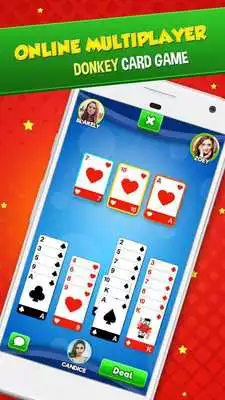 Play Donkey King: Multiplayer Donkey Card Game