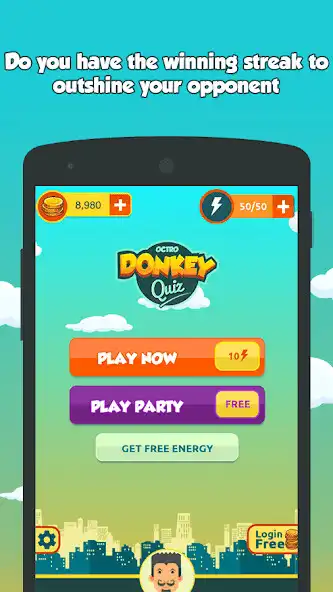 Play Donkey Quiz: Indias Quiz Game  and enjoy Donkey Quiz: Indias Quiz Game with UptoPlay