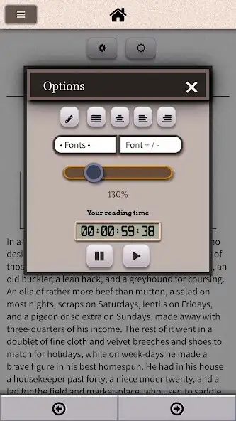 Play Don Quixote by Cervantes as an online game Don Quixote by Cervantes with UptoPlay