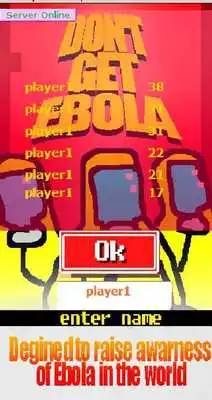 Play dont get ebola
