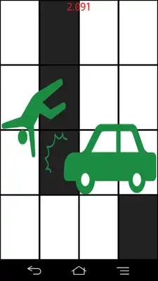 Play Dont step white tile tap black