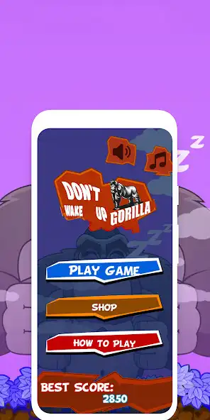 Play Dont wakeUp Gorilla  and enjoy Dont wakeUp Gorilla with UptoPlay