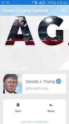 Play Donuld J Trump Facebook