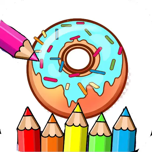 Play donut coloring book APK Play donut coloring book APK