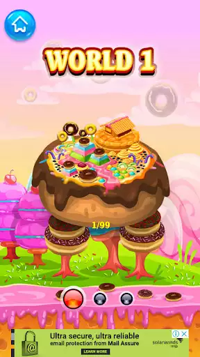 Play Donut Drop Match as an online game Donut Drop Match with UptoPlay