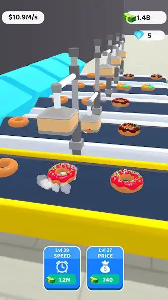 Play Donut Factory 3D  and enjoy Donut Factory 3D with UptoPlay
