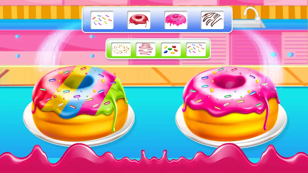 Play Donut Fever- Cooking Games as an online game Donut Fever- Cooking Games with UptoPlay