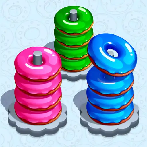 Play Donut Hoop Stack 3d Color Sort APK
