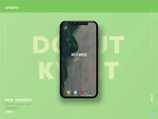 Play Donut KWGT  and enjoy Donut KWGT with UptoPlay