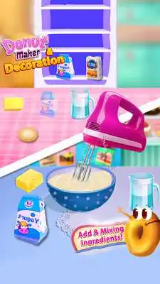 Play Donut Maker and Decoration