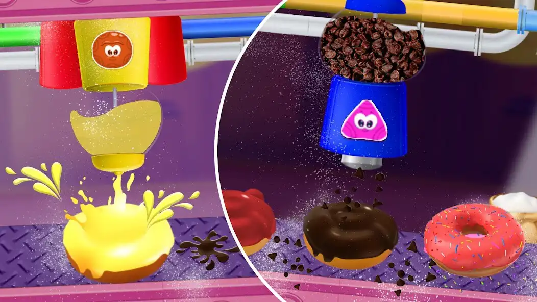 Play Donut Maker: Bakery Games as an online game Donut Maker: Bakery Games with UptoPlay