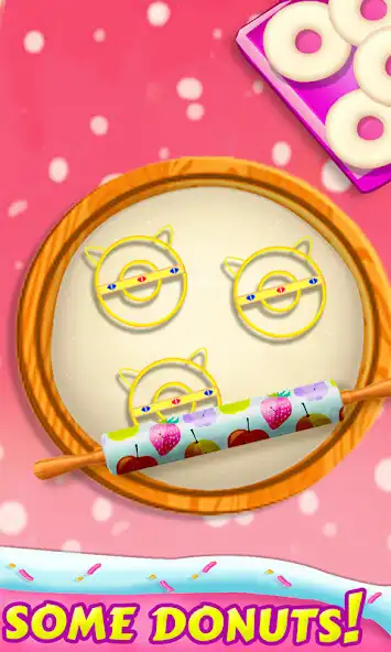 Play Donut Maker Cooking; Cake-Bake as an online game Donut Maker Cooking; Cake-Bake with UptoPlay