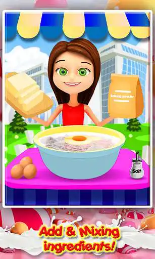 Play APK Donut Maker Sweet Fair Food  and enjoy Donut Maker Sweet Fair Food with UptoPlay com.rngamingstudio.donut.maker
