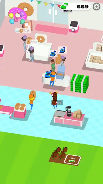 Play Donuts Franchise Idle as an online game Donuts Franchise Idle with UptoPlay