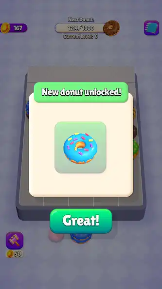 Play Donut Sort as an online game Donut Sort with UptoPlay
