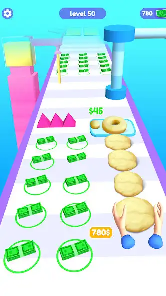 Play Donut Stack: Donut Maker Games as an online game Donut Stack: Donut Maker Games with UptoPlay