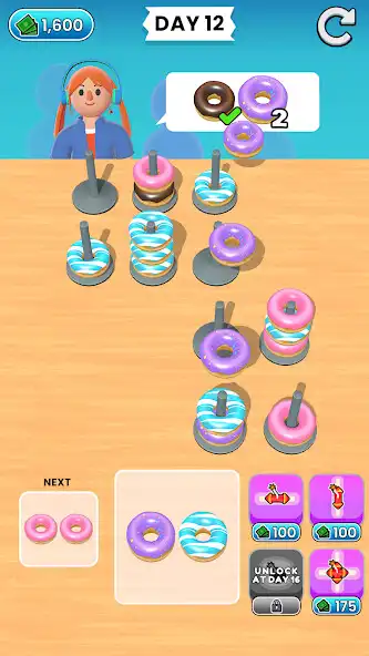 Play Donuts Time!  and enjoy Donuts Time! with UptoPlay
