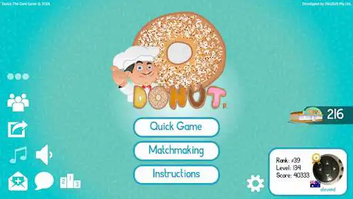 Play Donut The Card Game  and enjoy Donut The Card Game with UptoPlay