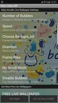 Play Doodle Baby Live Wallpaper Play Doodle Baby Live Wallpaper