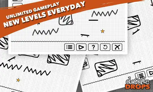 Play Doodle Drops : Physics Puzzler