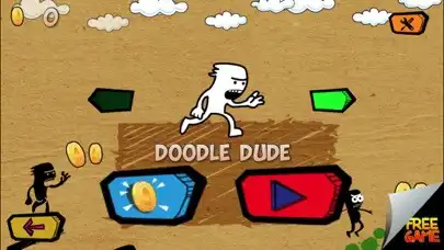 Play Doodle Dude Race as an online game Doodle Dude Race with UptoPlay