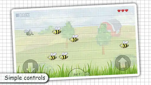 Play APK Doodle Fly - Bee Attack  and enjoy Doodle Fly - Bee Attack with UptoPlay com.zark.doodle_fly