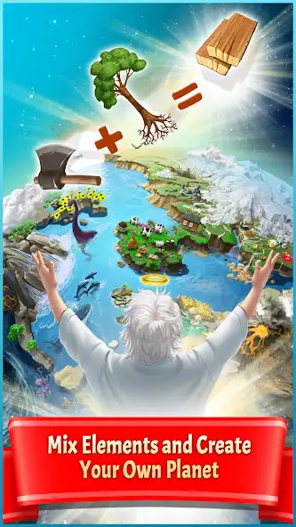 Play Doodle God Planet Blitz: Little Alchemy as an online game Doodle God Planet Blitz: Little Alchemy with UptoPlay