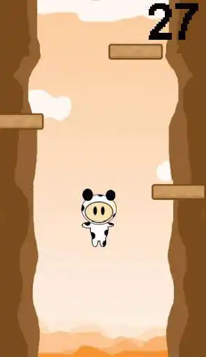 Play APK Doodle Jumping Cow  and enjoy Doodle Jumping Cow with UptoPlay com.sparksoft.doodlecow