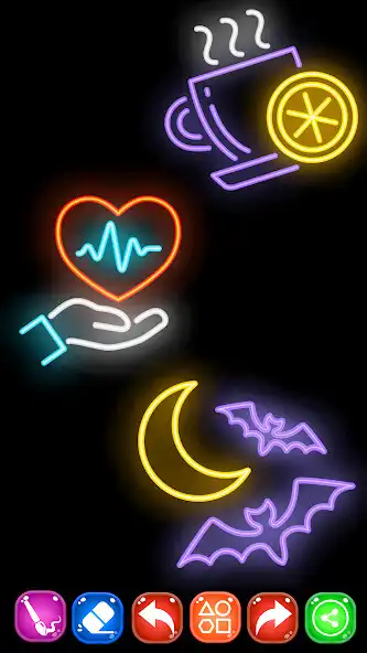 Play Doodler Neon Doodle Art  and enjoy Doodler Neon Doodle Art with UptoPlay
