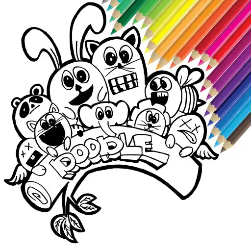 Free play online Doodles coloring book APK