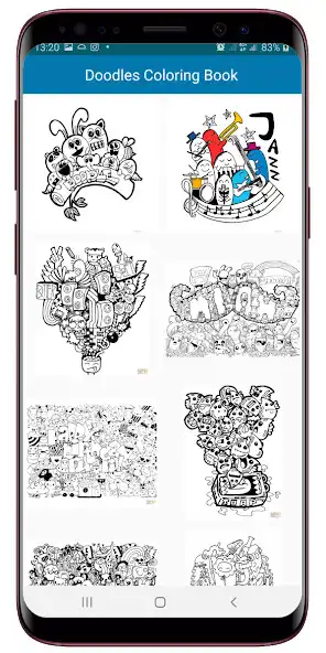 Play Doodles coloring book