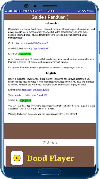 Play Dood Player  and enjoy Dood Player with UptoPlay