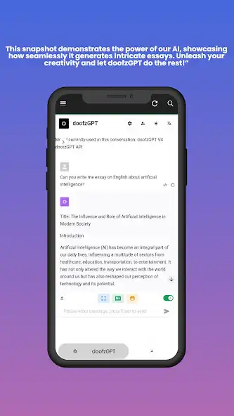 Play doofzGPT - Your AI Assistant as an online game doofzGPT - Your AI Assistant with UptoPlay