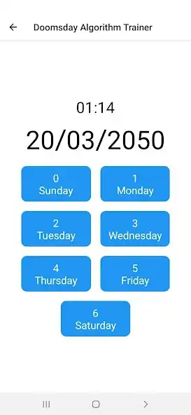 Play Doomsday Algorithm Trainer as an online game Doomsday Algorithm Trainer with UptoPlay