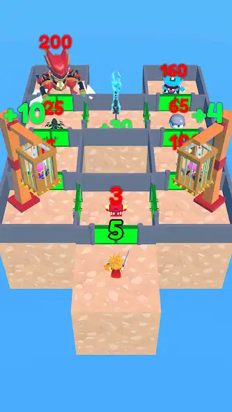 Play Door Monster as an online game Door Monster with UptoPlay