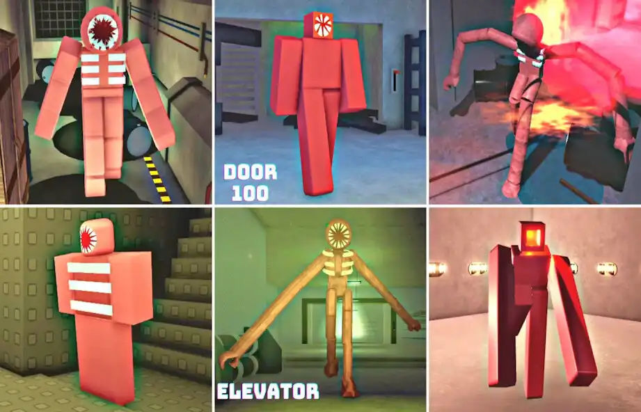 Doors mod for Roblox online game with UptoPlay