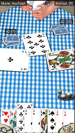 Play Doppelkopf am Stammtisch as an online game Doppelkopf am Stammtisch with UptoPlay