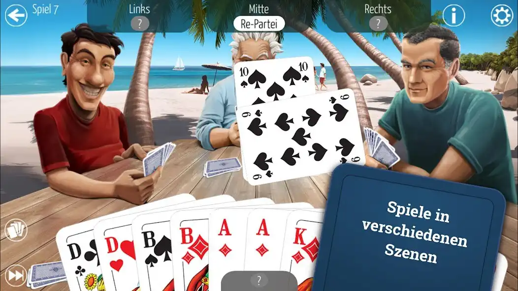 Play Doppelkopf HD as an online game Doppelkopf HD with UptoPlay