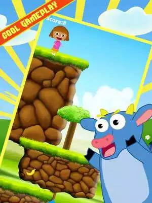 Play Dora Banana Jump