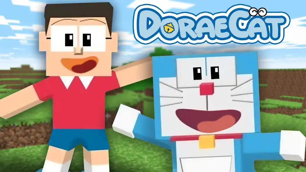 Play Doraecat Mod for Minecraft PE  and enjoy Doraecat Mod for Minecraft PE with UptoPlay